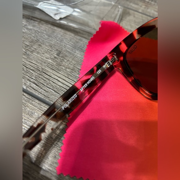 QUAY After Hours Square Frame Tortoise Sunglasses - Picture 5 of 6